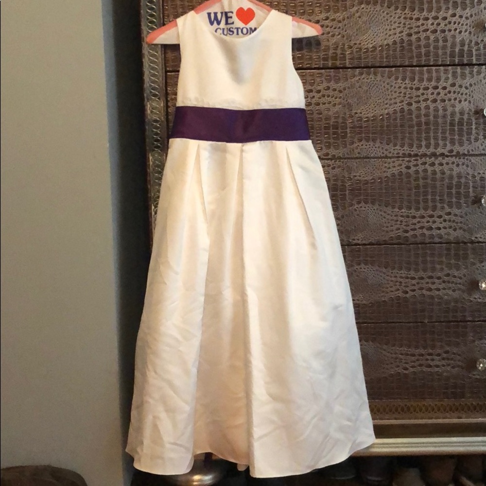 Girls flower girl dress